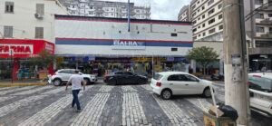 Fachada de uma loja Casas Bahia durante processo de recuperação judicial