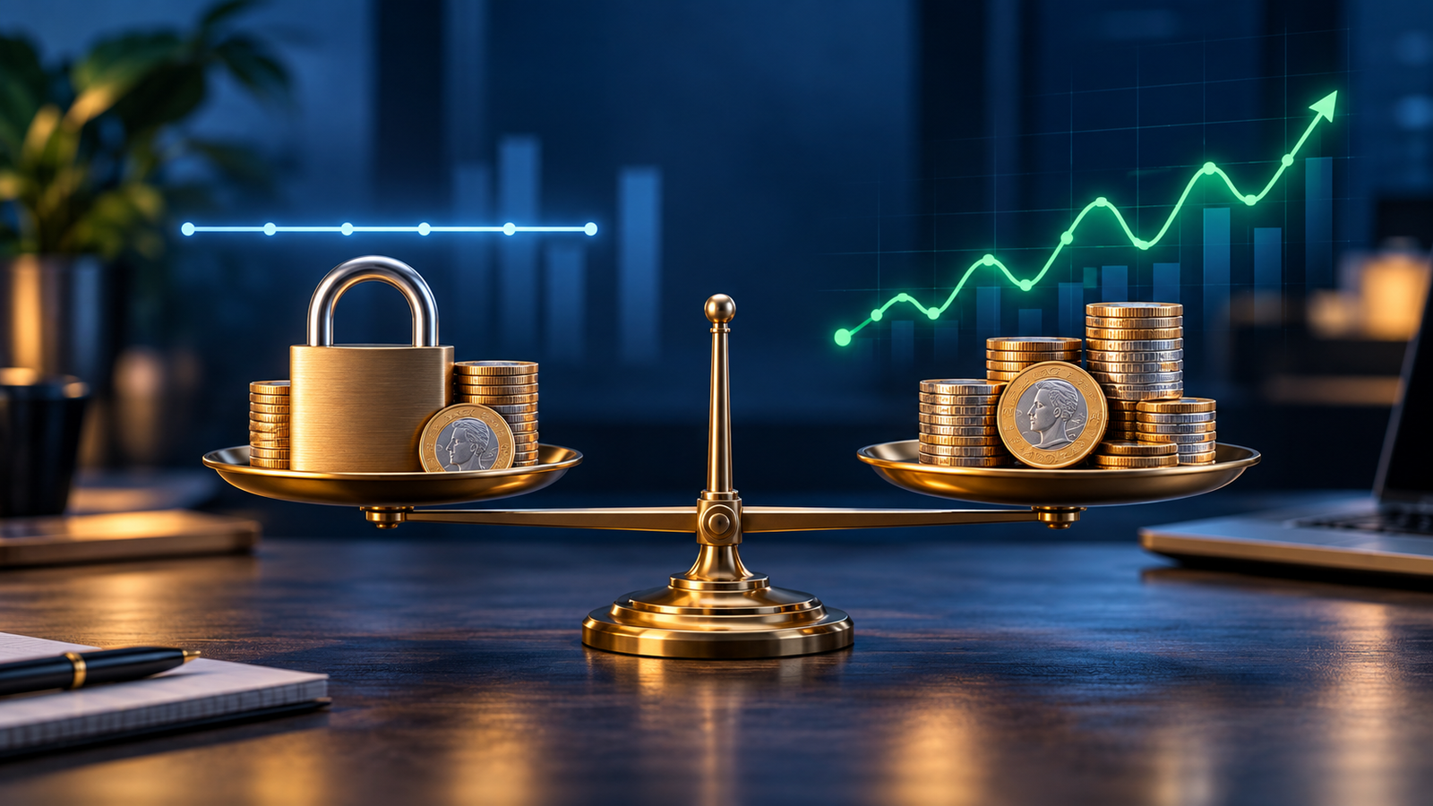 Comparação entre investimentos prefixados e pós-fixados